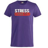 T-Shirt Uomo “Stress Attenzione 99%” – Maglietta Simpatica e Divertente PS 27431-A002