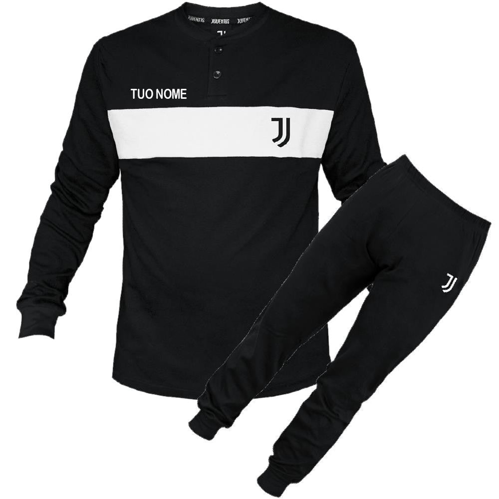 Tuta Homewear JUVE Cotone Interlock Juventus FC Personalizzabile – PS 46596