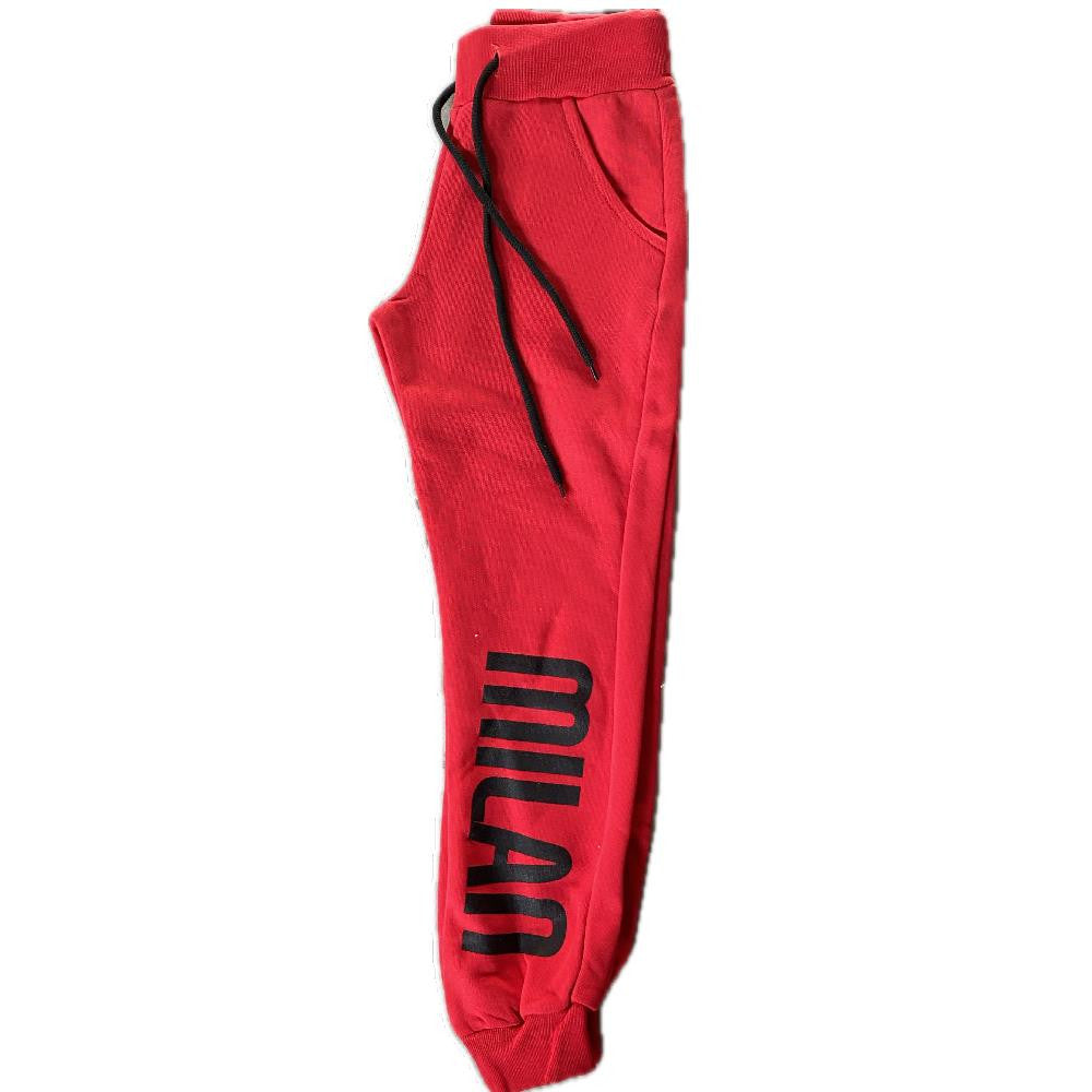 Pantaloni Tuta MILAN Uomo in Felpa – Prodotto Ufficiale AC Milan – PS 46607