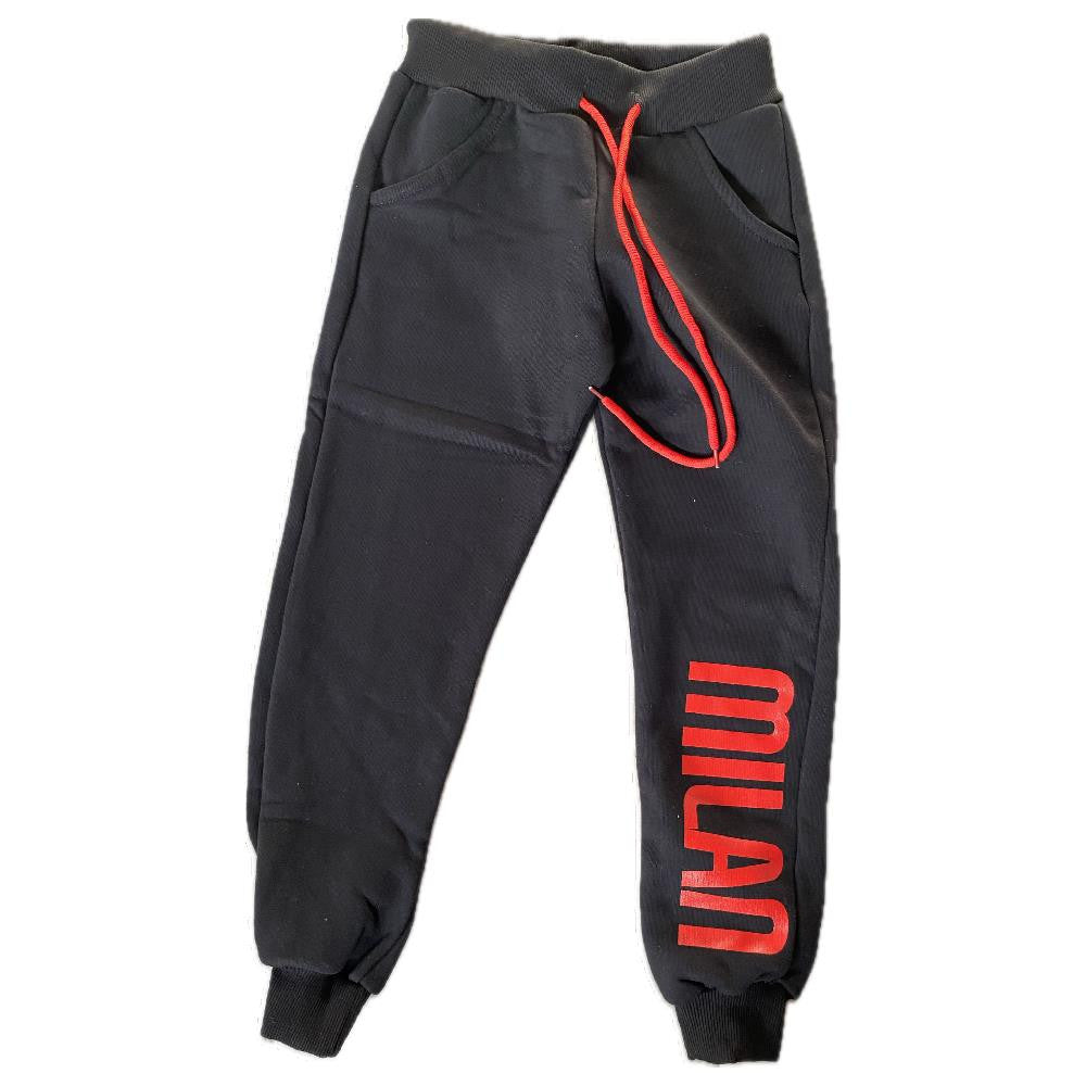 Pantaloni Tuta MILAN Uomo in Felpa – Prodotto Ufficiale AC Milan – PS 46607
