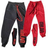 Pantaloni Tuta MILAN Uomo in Felpa – Prodotto Ufficiale AC Milan – PS 46607