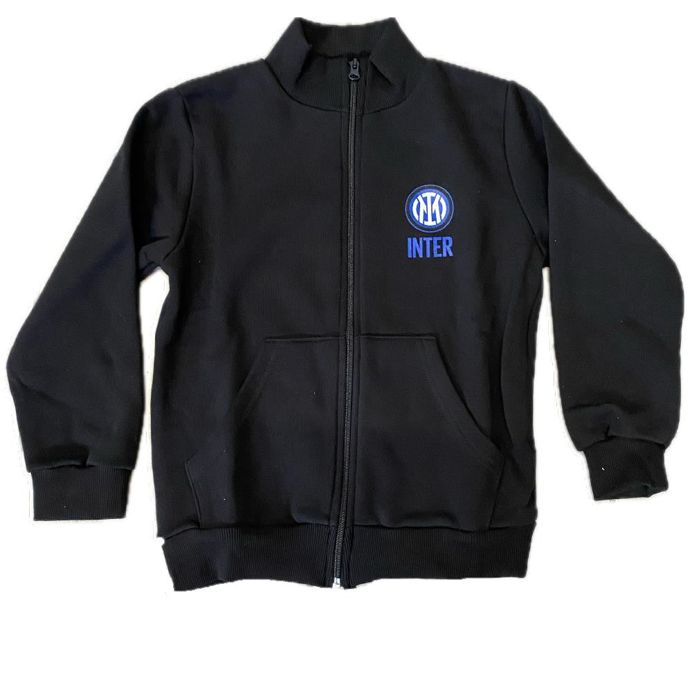 Felpa Full Zip INTER Uomo in Felpa – Prodotto Ufficiale FC Internazionale – PS 46611