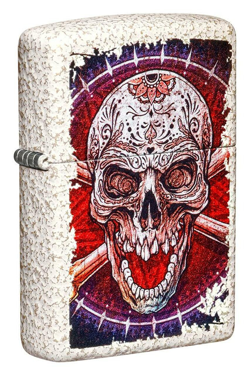 Accendino Zippo Skull Design 49410 – Made in USA – PS 12002