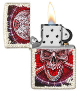 Accendino Zippo Skull Design 49410 – Made in USA – PS 12002