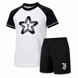 Pigiama Corto Juventus  Bambino – 100% Cotone Personalizzabile – PS 40777