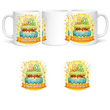 Tazza in Ceramica Torta di compleanno – Tazza Personalizzata PS 09370-0004