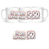 Tazza in Ceramica Happy Birthday – Tazza Personalizzata PS 09370-0003