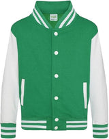 Felpa Baseball Varsity Junior Jacket Giacca College Personalizzabile Con Iniziali PS 36017 PRS