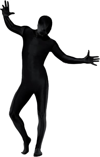 Costume da Mimo Nero con Marsupio – PS 11739