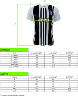 Maglia Calcio Juventus Bianco Nera 2025/2026 – Replica Ufficiale Juventus FC – Personalizzabile con Nome e Numero | Mod. PS 41410