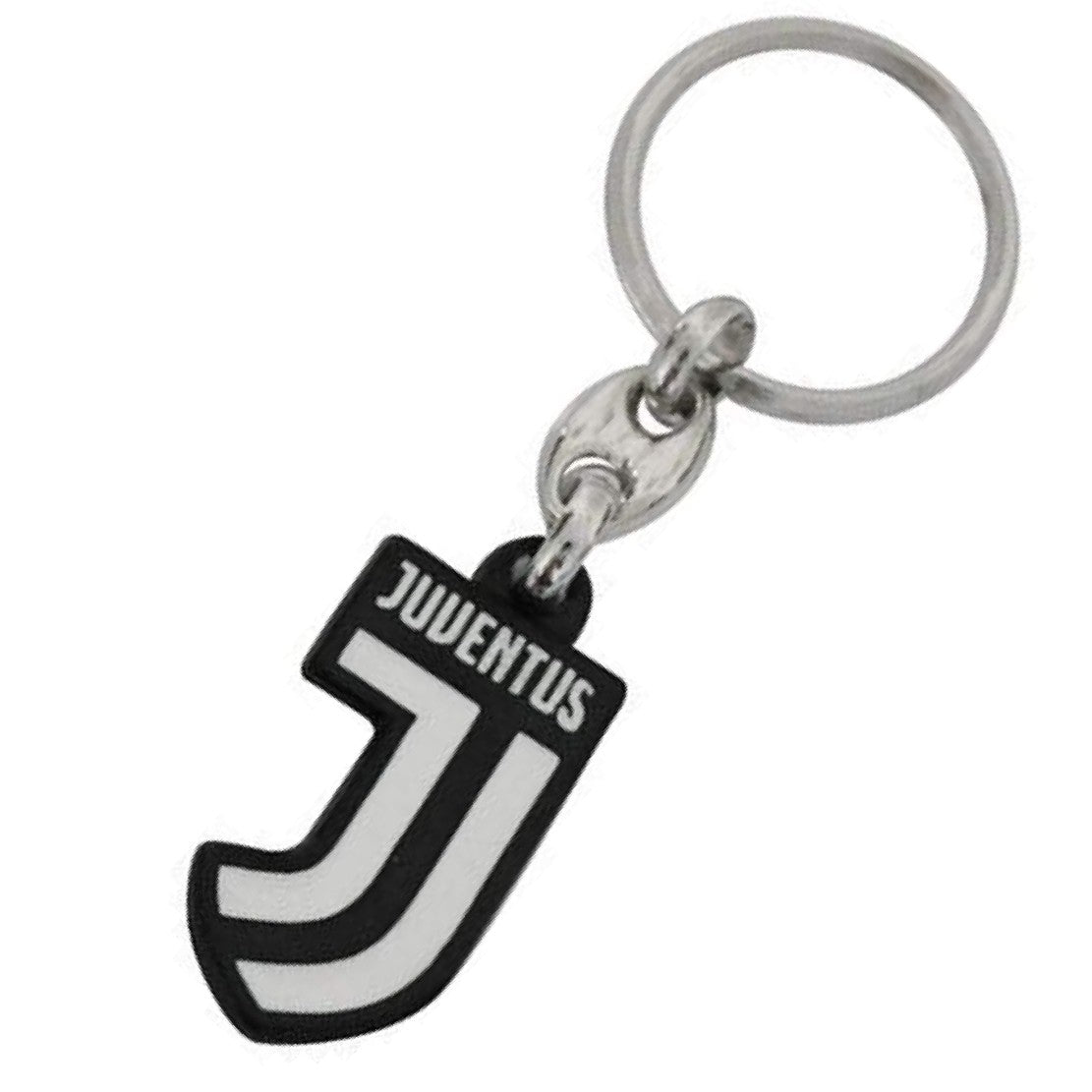 Portachiavi Juventus JJ in Metallo – Accessorio Ufficiale Juve – PS 17321