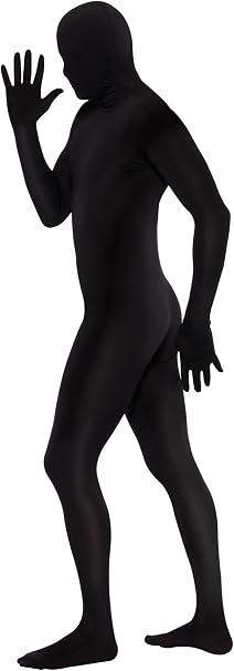 Costume da Mimo Nero con Marsupio – PS 11739