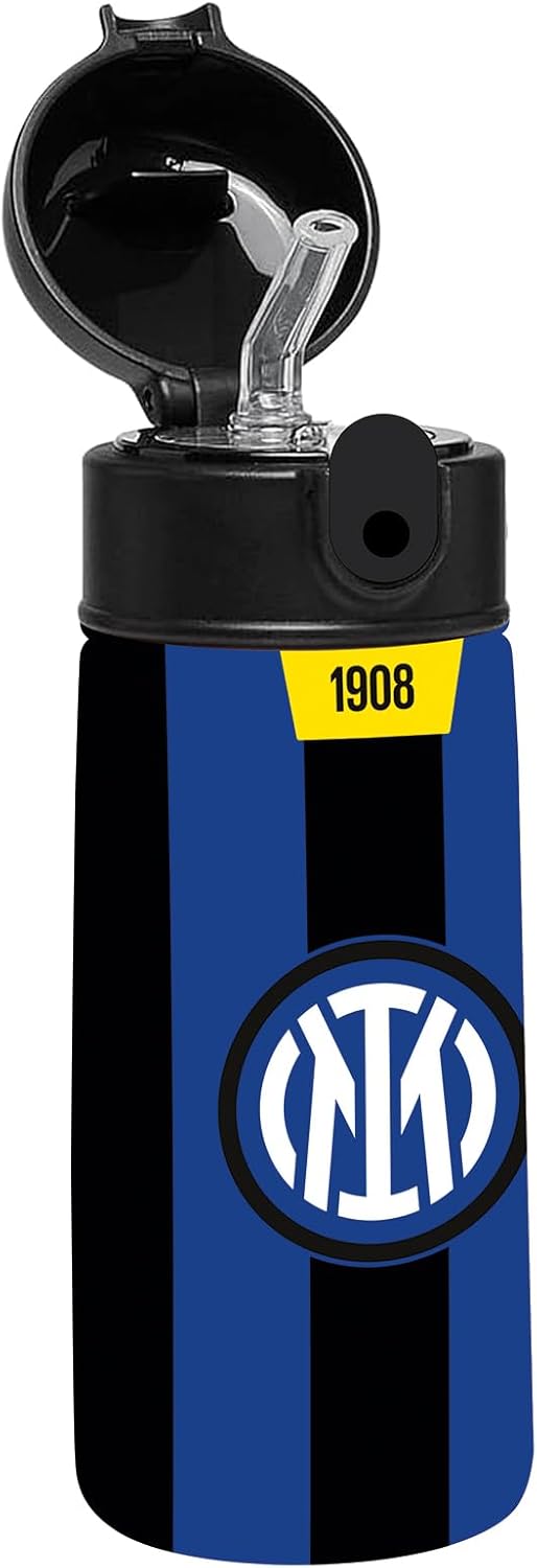 Borraccia Termica FC Internazionale  – Nero Azzurra – Acciaio Inox – Seven – PS 15167
