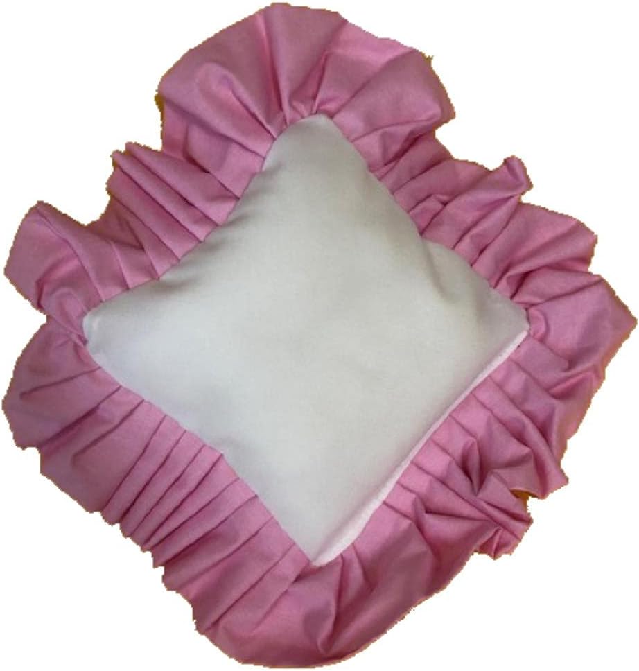 Cuscino Lusso con Volant Personalizzabile – Ideale come Fiocco Nascita – Cod. 40461 PRS