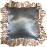 Cuscino Lusso con Volant Personalizzabile – 48×48 cm – Cod. 40460 PRS