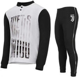 Pigiama Juventus Ragazzo Serafino Mezza Stagione – Personalizzabile – PS 30101