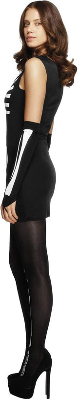 Costume Donna Halloween Scheletro Fosforescente – PS 17021