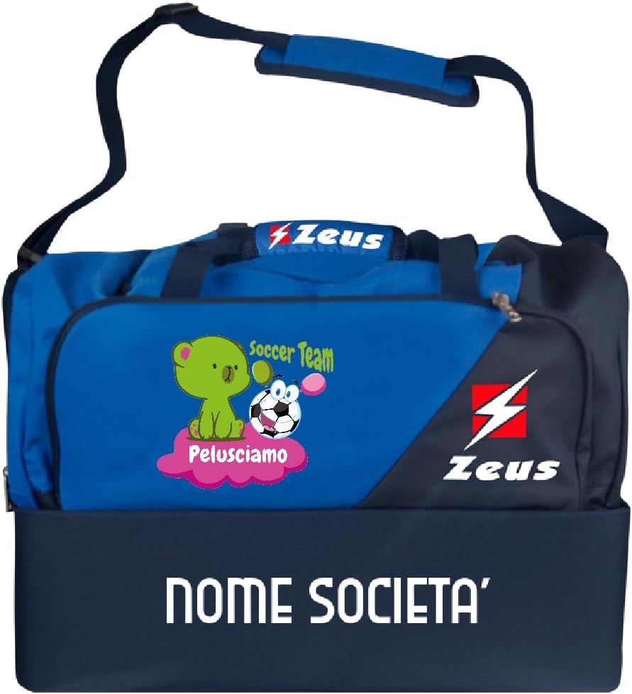 Borsa Sportiva Zeus Voluntas – Borsone Calcio, Basket, Volley – Personalizzabile con Loghi e Scritte PS 09910