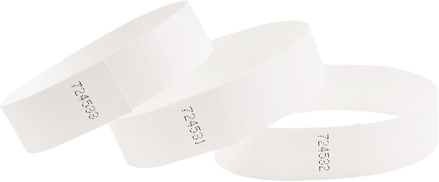 Braccialetti per Eventi Numerati – Confezione da 100 Pezzi PS 13400