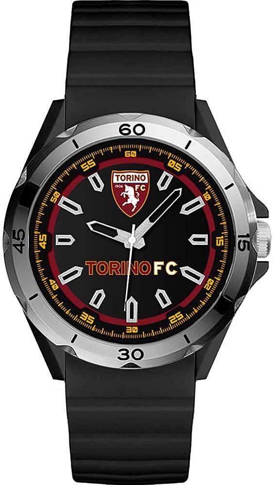 Orologio Solo Tempo Unisex Torino F.C. in Silicone Nero – 5 ATM – P-TN460XN1 PS 00889