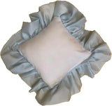 Cuscino Lusso con Volant Personalizzabile – Ideale come Fiocco Nascita – Cod. 40461 PRS