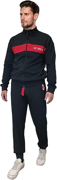 Tuta da Casa AC Milan Uomo / Ragazzo – Pigiama Ufficiale AC Milan Cod. PS 41425