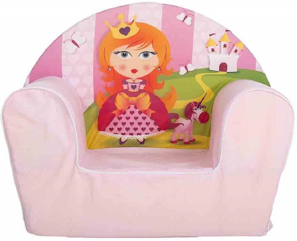 Poltrona in Peluche Morbido Regina Rosa – 50 × 40 cm Cod. PS 17895