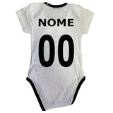 Body Neonato Calcio Personalizzabile Nome e Numero – Ufficiale Juventus Football Club PS 41110