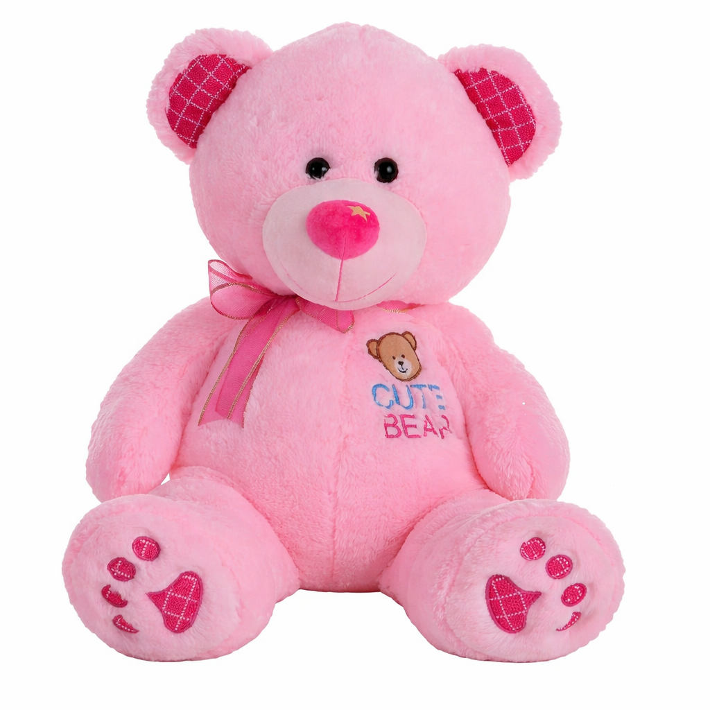 Peluche Orso Luminoso a LED – Rosa o Azzurro – 60 cm Cod. PS 41245