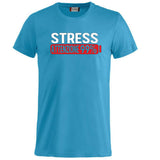 T-Shirt Uomo “Stress Attenzione 99%” – Maglietta Simpatica e Divertente PS 27431-A002