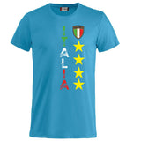 T-Shirt Italia Personalizzabile con Nome e Numero – Cotone  PS 27431-A097