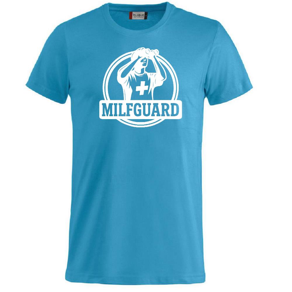T-Shirt Milfguard – Salvataggio MILF” Maglietta Divertente da Bagnino – PS 27431-A-138