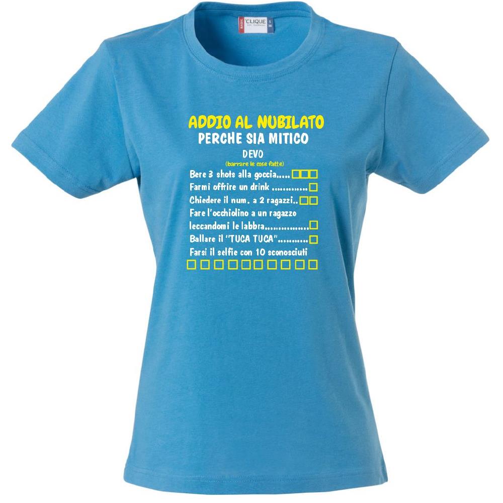 T-Shirt Addio al Nubilato “Cose da Fare Prima di Sposarsi” – PS 28870-017