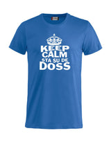 T-Shirt “Keep Calm Sta Su De Doss” Uomo e Bambino – Maglietta Simpatica con Stampa – PS 27431-A010