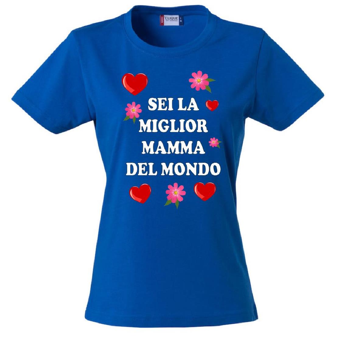 T-Shirt Donna “Sei la Migliore ... del Mondo” – Idea Regalo per Mamma, Zia, Nonna o Amica – PS 28870-001 PRS