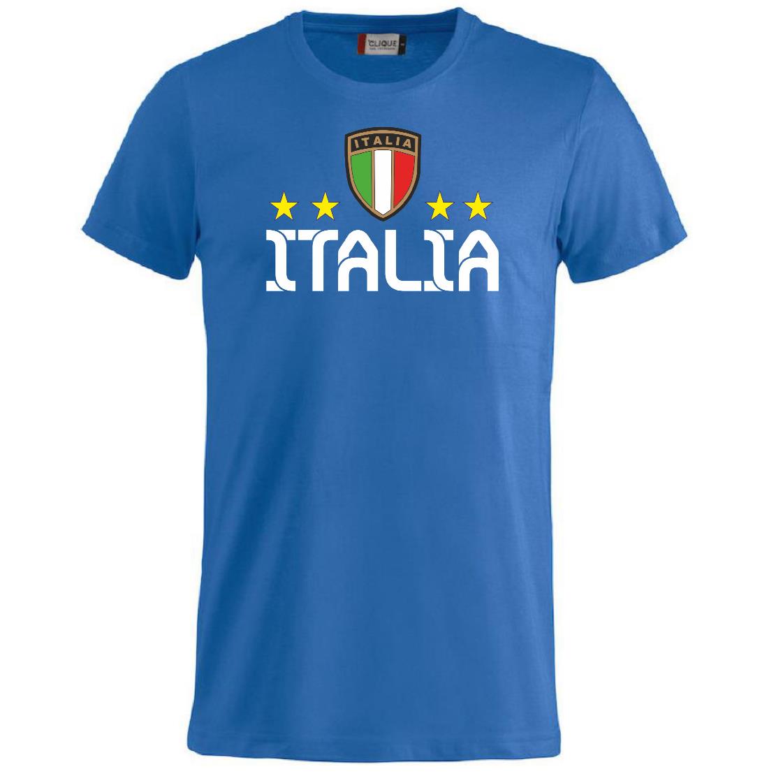 T-Shirt Italia Personalizzabile con Nome e Numero – Cotone  PS 27431-A096