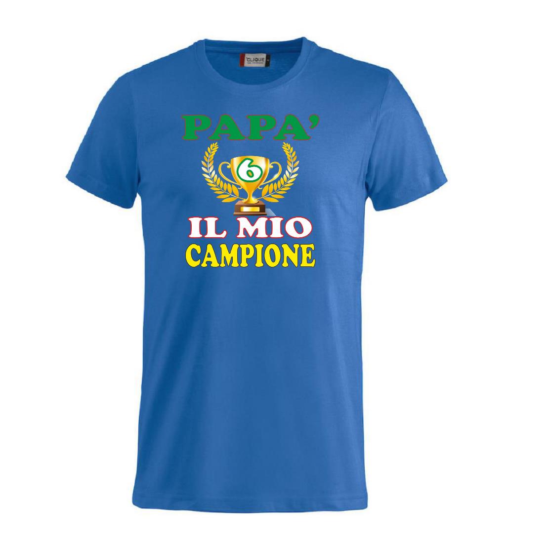 T-Shirt Unisex “Papà sei il mio campione” – Festa del papà – PS 27431-A083