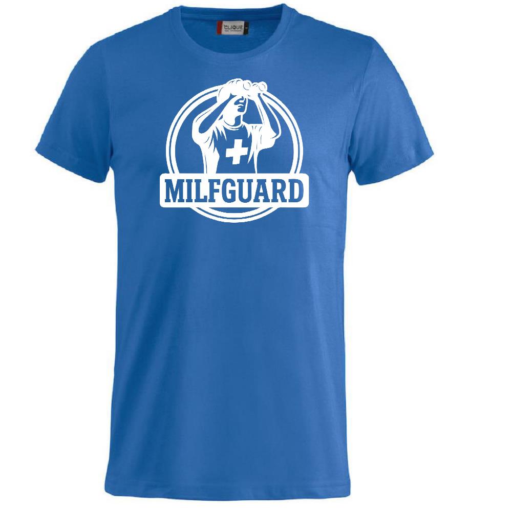 T-Shirt Milfguard – Salvataggio MILF” Maglietta Divertente da Bagnino – PS 27431-A-138