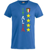 T-Shirt Italia Personalizzabile con Nome e Numero – Cotone  PS 27431-A097