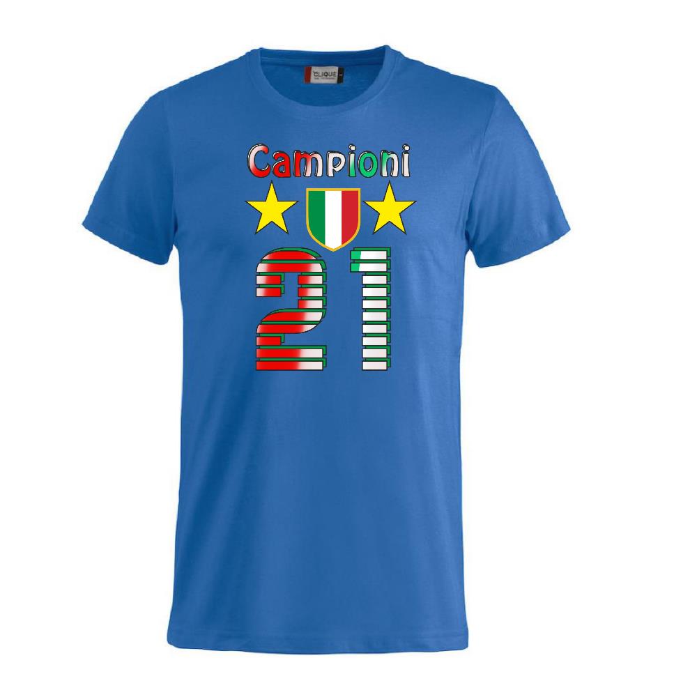 T-Shirt Calcio Inter Campioni d’Italia 25/26 – Seconda Stella 21 Scudetti – PS 27431-INT-05