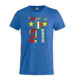 T-Shirt Calcio Inter Campioni d’Italia 25/26 – Seconda Stella 21 Scudetti – PS 27431-INT-05
