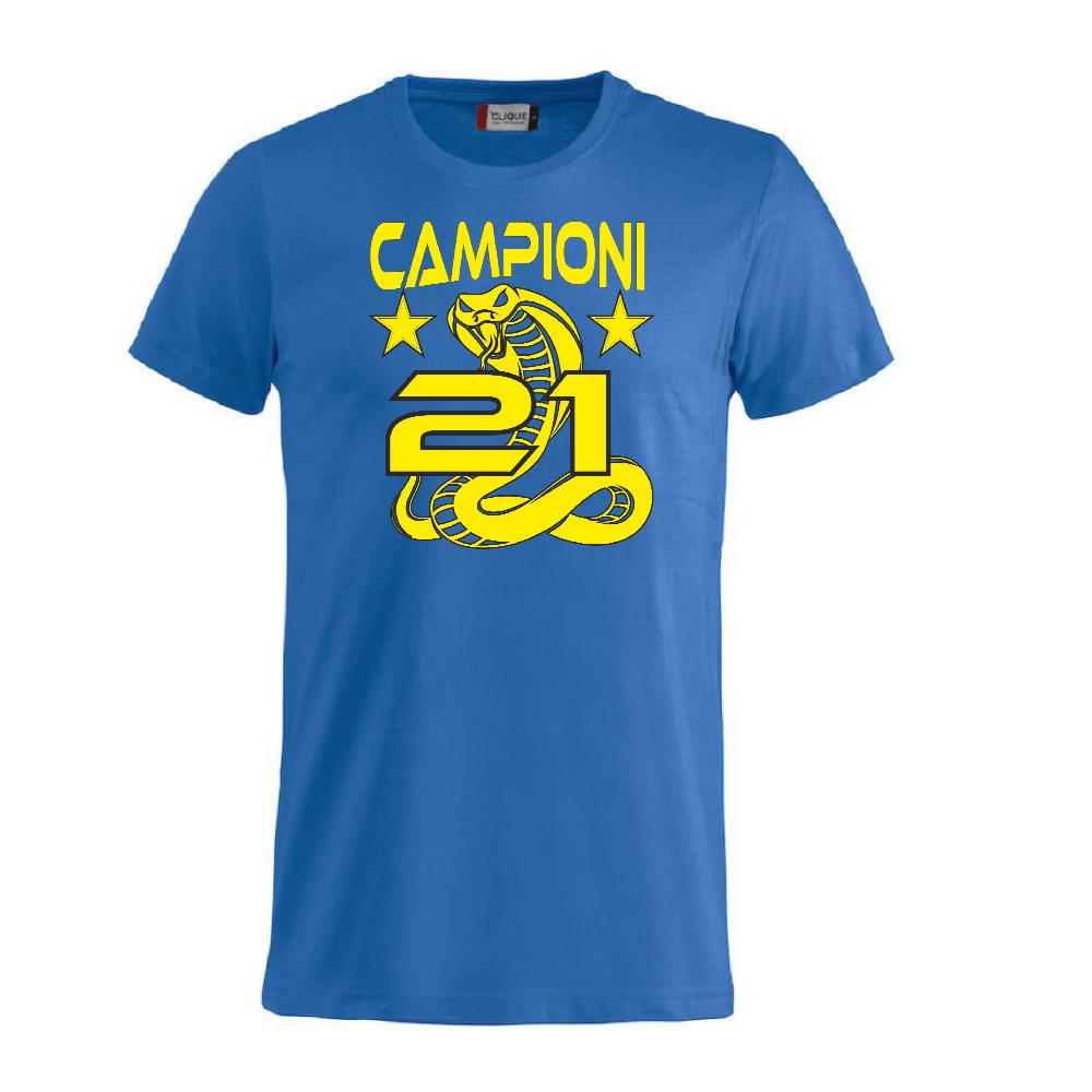 T-Shirt Inter Campioni d’Italia 2025/2026 – Seconda Stella 21 Scudetti “Limited Edition” – PS 27431-INT07