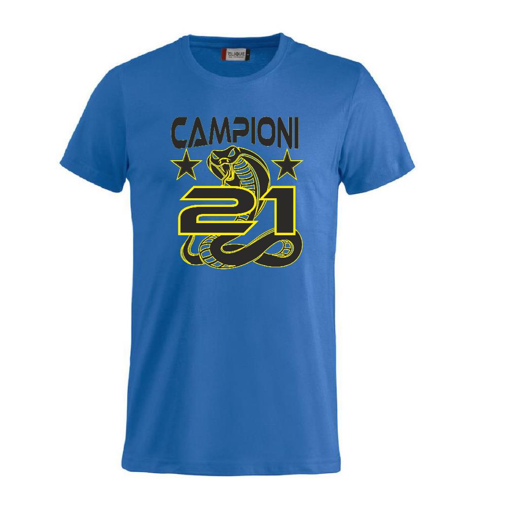 T-Shirt Inter Campioni d’Italia 2025/2026 – Seconda Stella 21 Scudetti “Limited Edition” – PS 27431-INT07