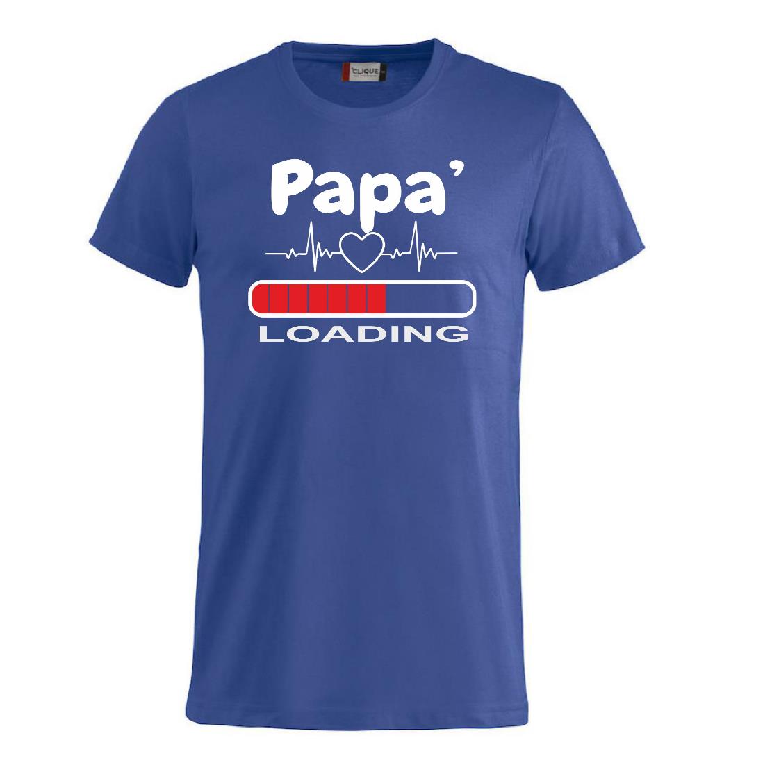 T-Shirt Personalizzabile Unisex “Papà loading...” – Festa del papà – PS 27431-A055