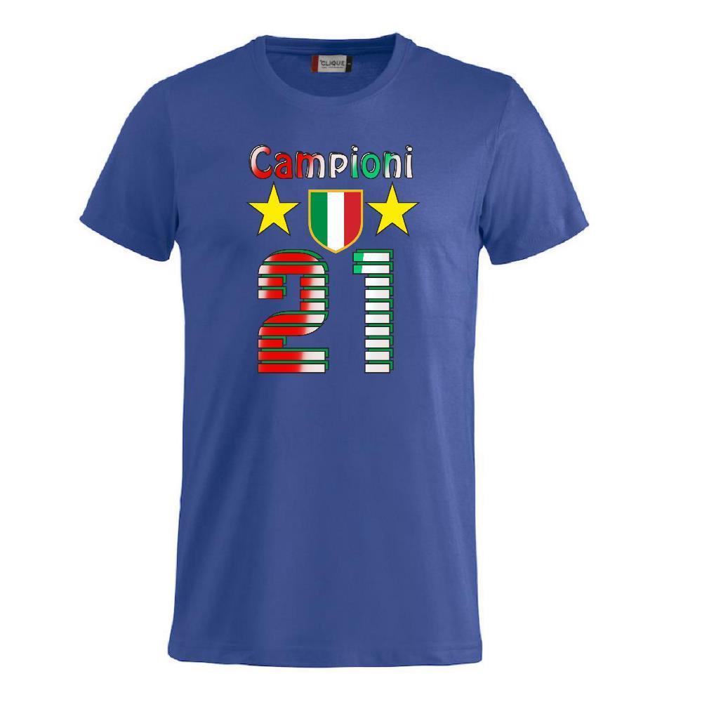 T-Shirt Calcio Inter Campioni d’Italia 25/26 – Seconda Stella 21 Scudetti – PS 27431-INT-05