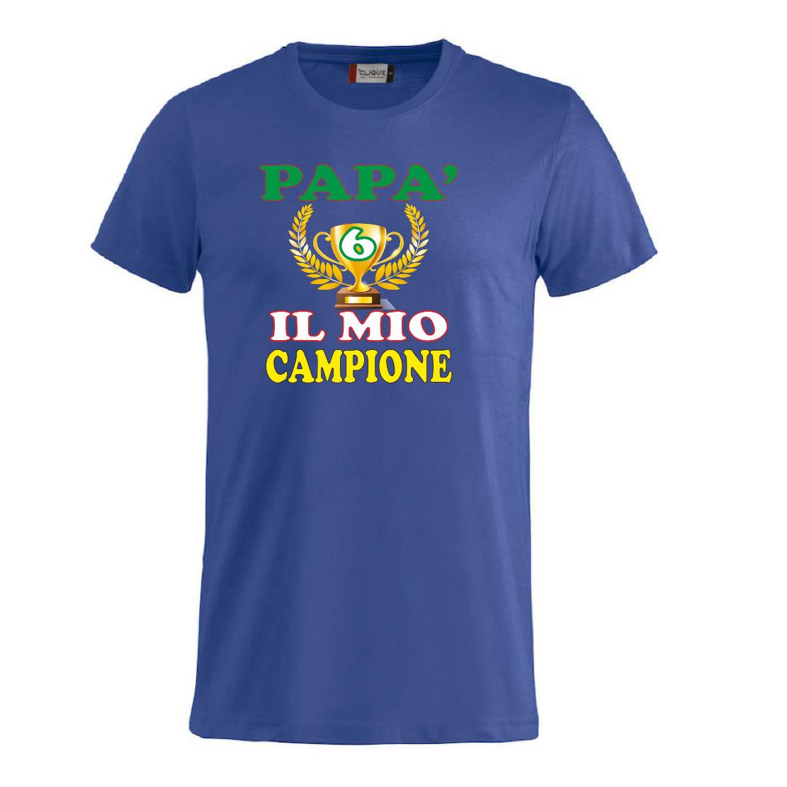 T-Shirt Unisex “Papà sei il mio campione” – Festa del papà – PS 27431-A083