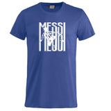 T-shirt Messi 10 Tifosi Calcio Argentina 100% Cotone Personalizzabile Con Nome e Numero PS 27431-A034