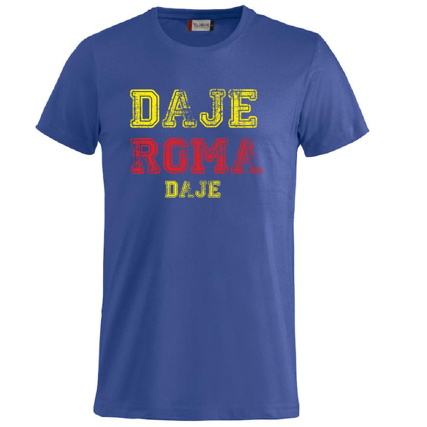 T-Shirt “DAJE Roma DAJE” – Maglietta Unisex Personalizzabile PS 27431-A-120