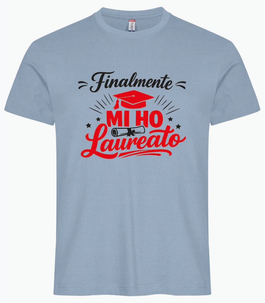 T-Shirt Laurea "Mi ho Laureato" Personalizzabile  – Idea regalo – PS 27431-A-149