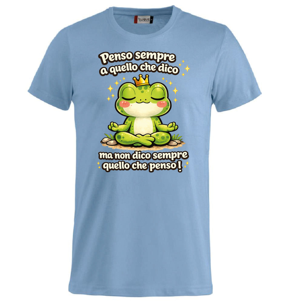T-shirt Adulto Unisex – Rana Non dico quello che penso! - PS 27431-A-143